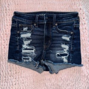 American Eagle Mini High rise shorts
